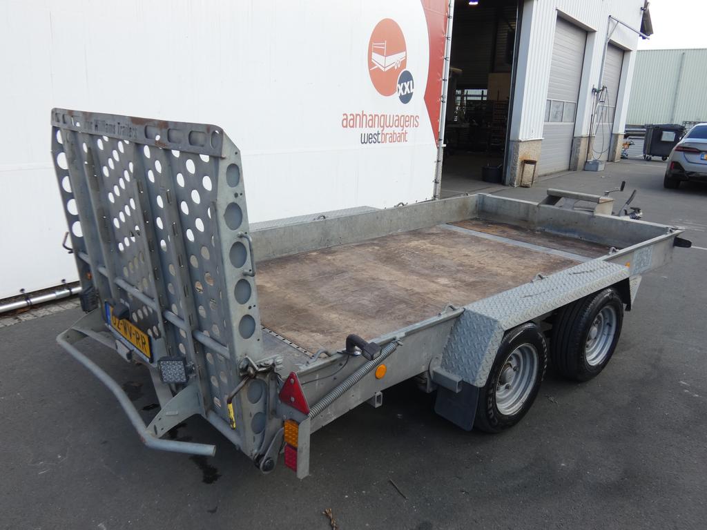 Ifor-Williams Machinetransporter tandemas 366x184cm 3500kg